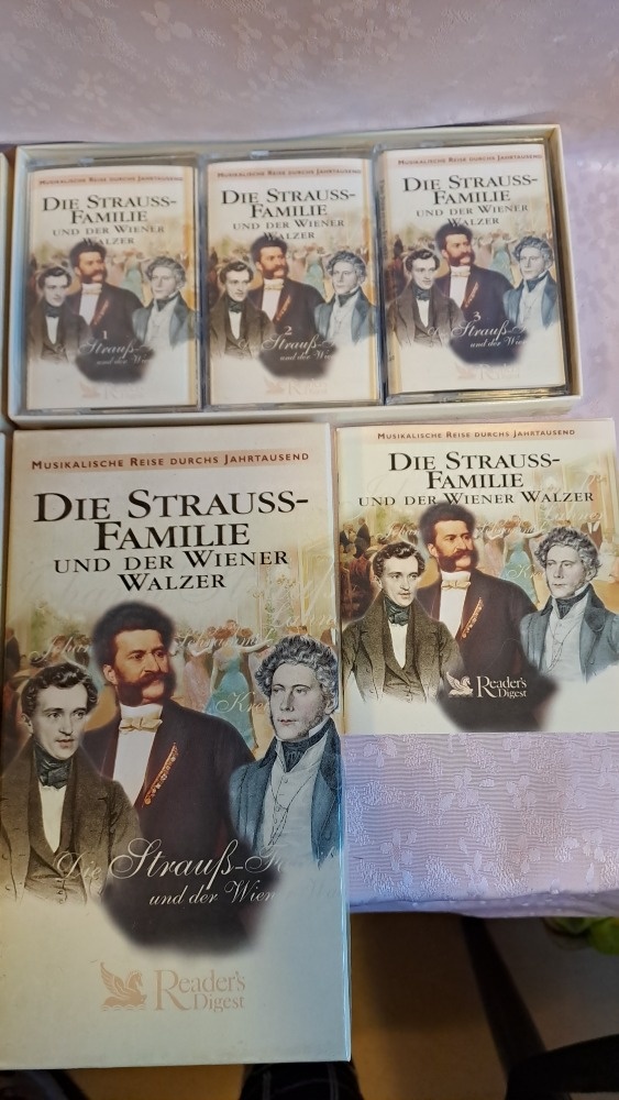 Audio kazety Mozart a rodina Strauss - 3