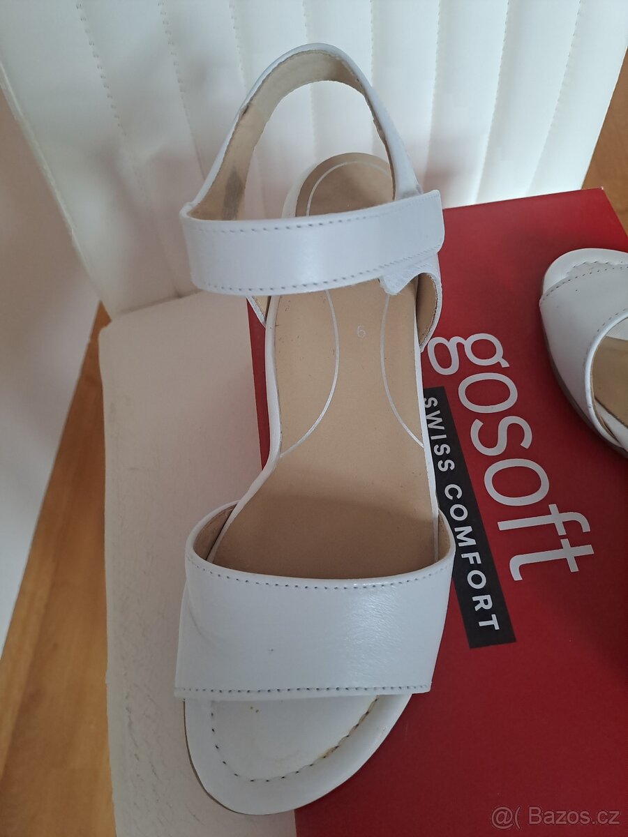 LUXUSNÍ DÁMSKÉ SPOLEČENSKÉ KOŽENÉ BOTY, VEL. 6 - 3