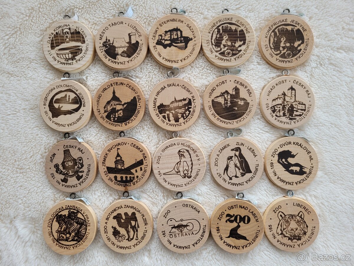 Sbírka turistických známek (212 ks) - 3