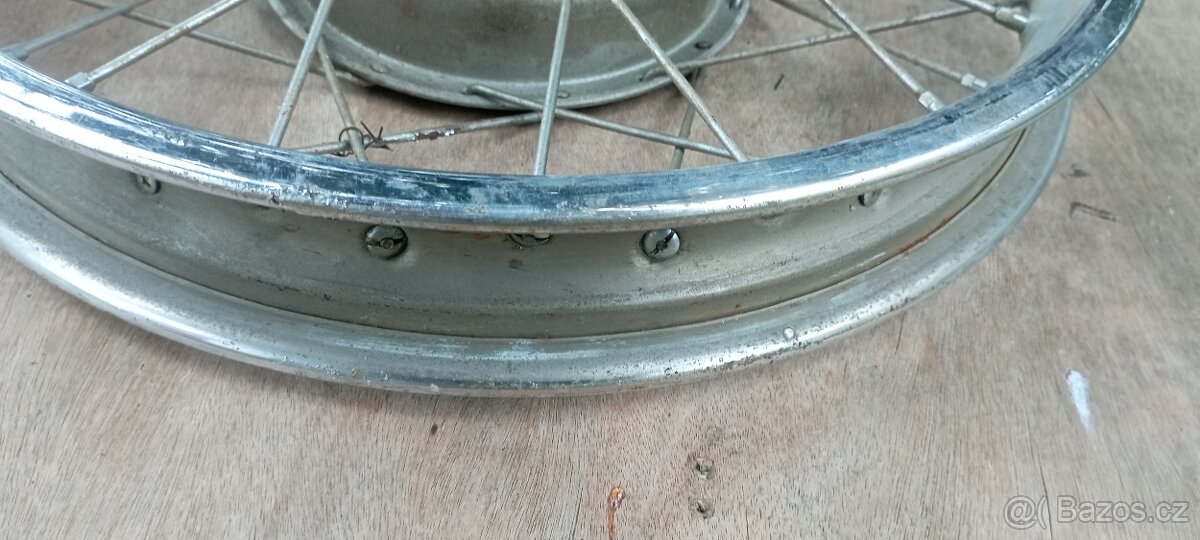 Přední kolo Jawa půlbuben - 3