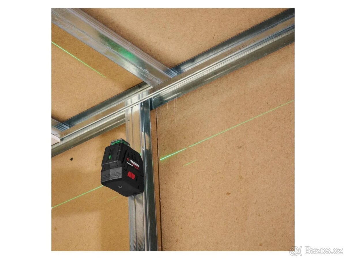 Parkside Aku křížový liniový laser PKLLP 360 - 3