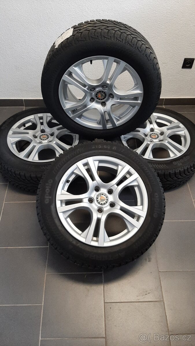 Alu kola BMW-X3 E-83 -VW-T-5 T-6 215/60R17-96H 7Jx17 ET-40 - 3