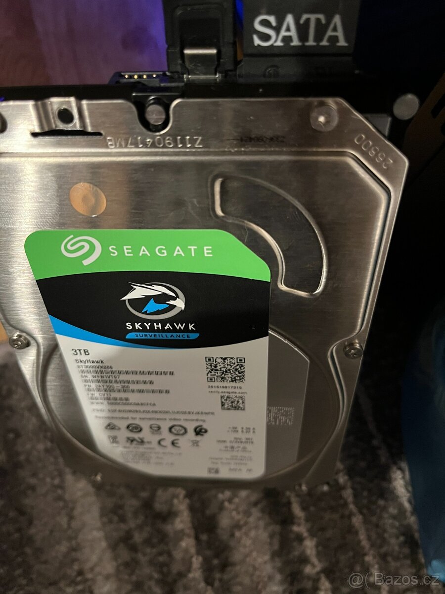 Nevyužívaný disk 3TB -Seagate ST3000VX009-2AY10G 3000,5 GB - 3