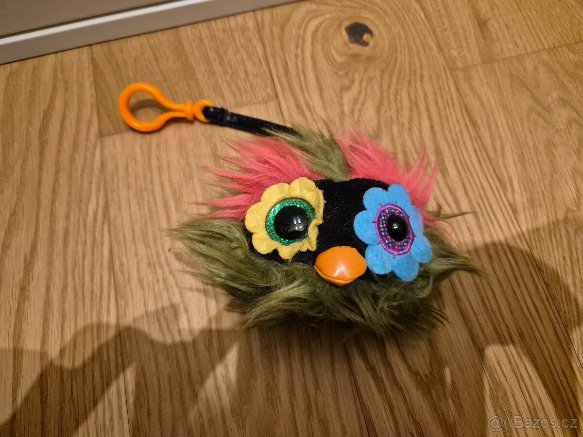 Plyšový přívěsek - barevný - 3