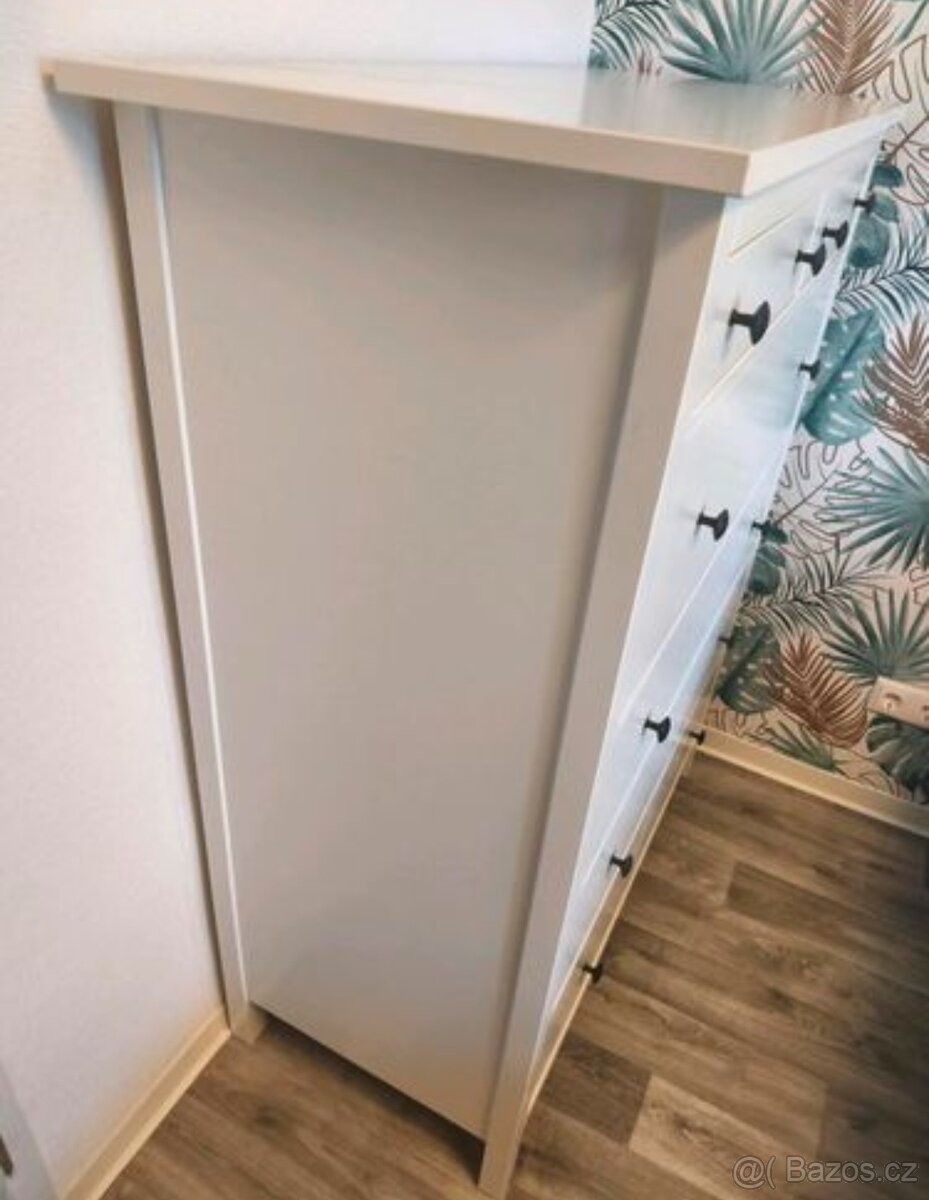 KOMODA IKEA HEMNES BÍLÉ MOŘIDLO - 3