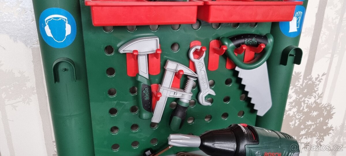 Pracovní ponk Bosch dětský + vrtačka Bosch - 3