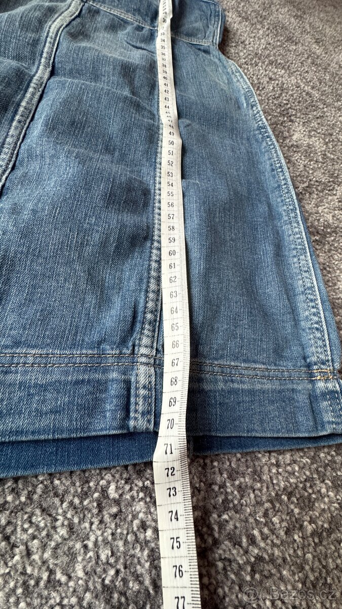 H&M džiínové šaty 134 nové - 3