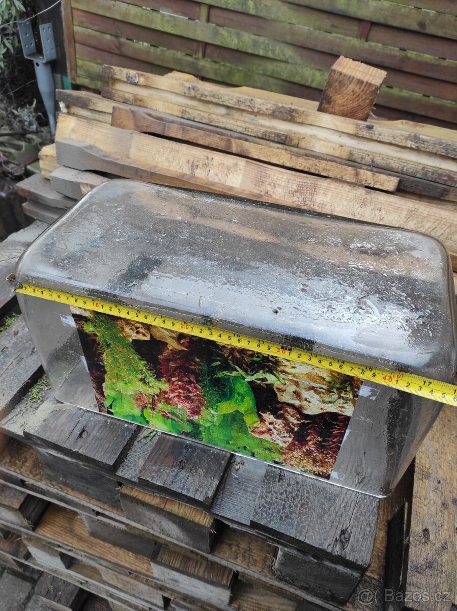 Akvárium nalepené Velmi silné sklo - 3