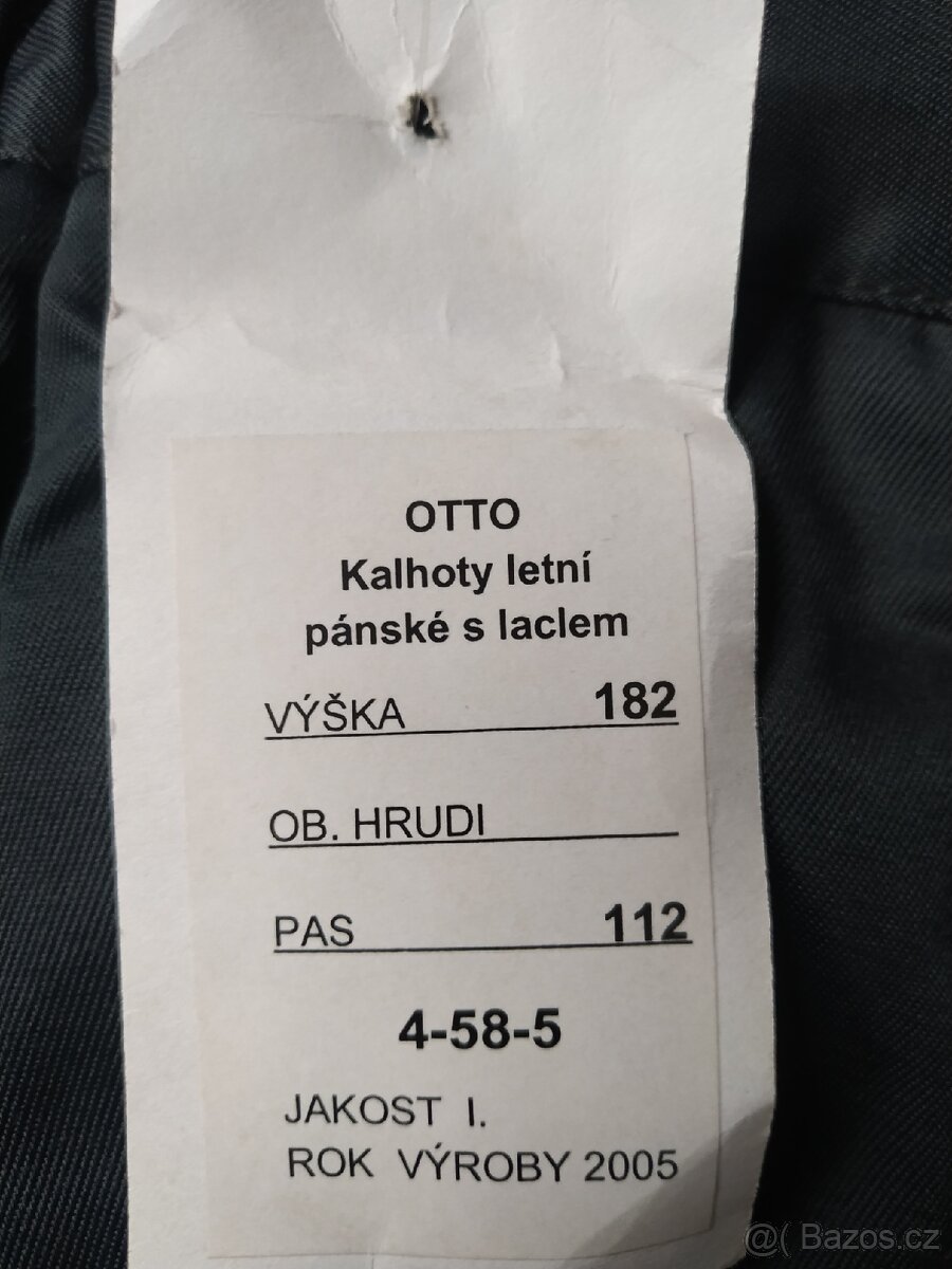 Kalhoty pracovní s laclem - 3