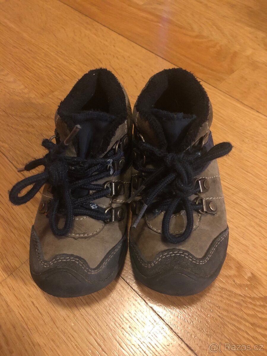 Celokožené kotníčkové boty vel.23 - 3