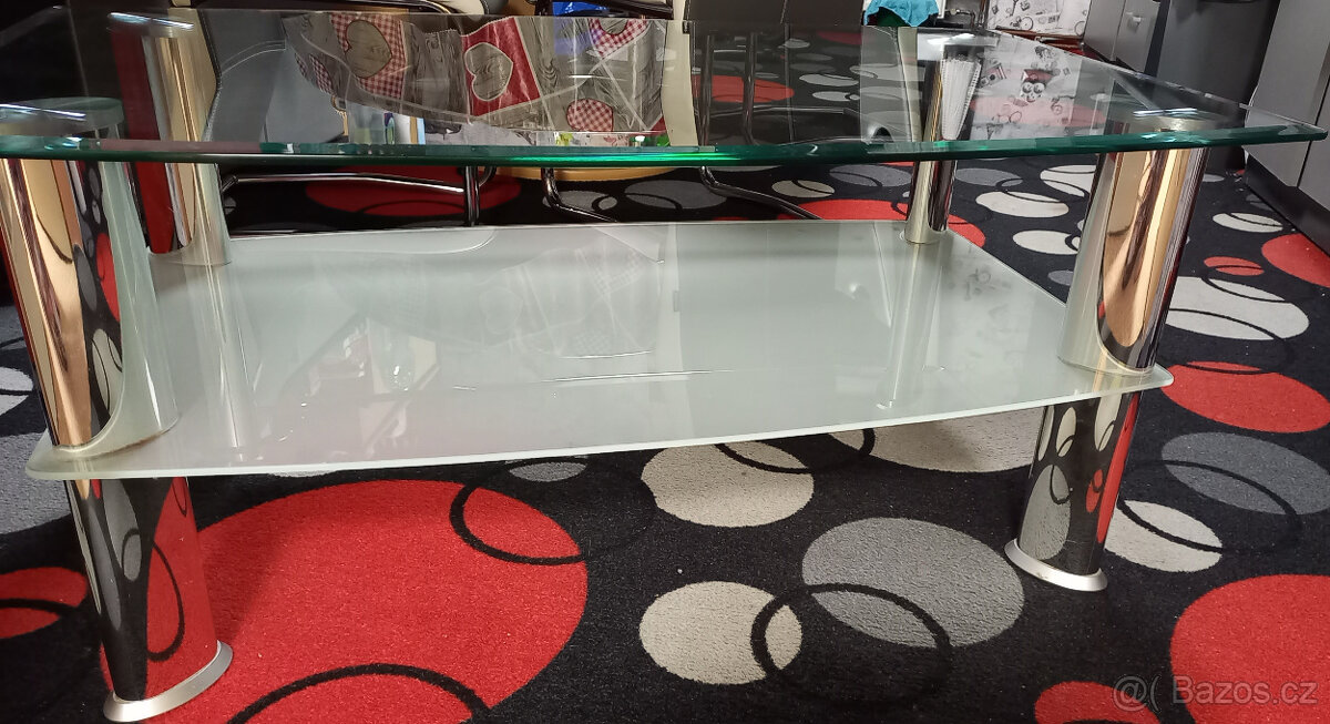 Skleněný konferenční stůl - 3
