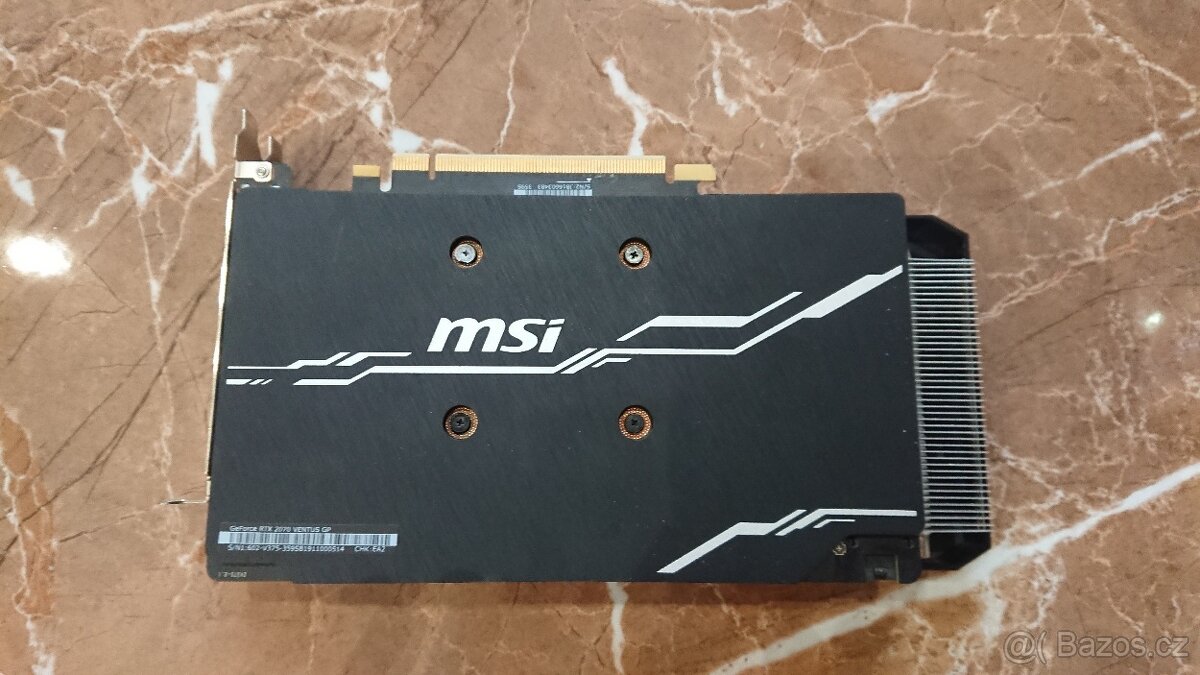 Nvidia GeFoce MSI RTX 2070 ventus - 3