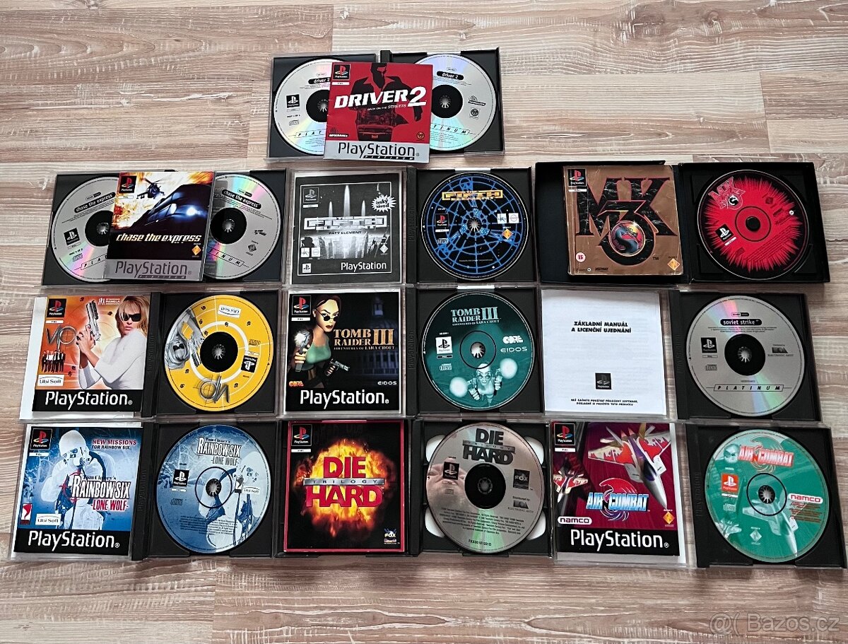 PlayStation 1 hry PAL - 3
