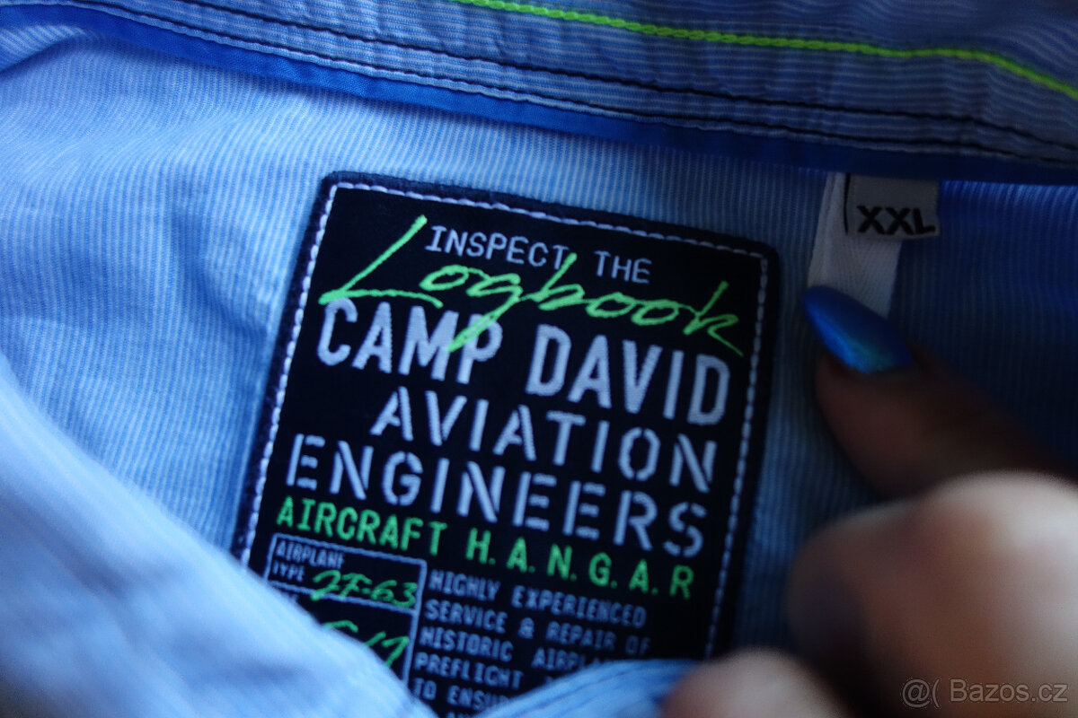 pánská košile CAMP DAVID vel XXL - 3