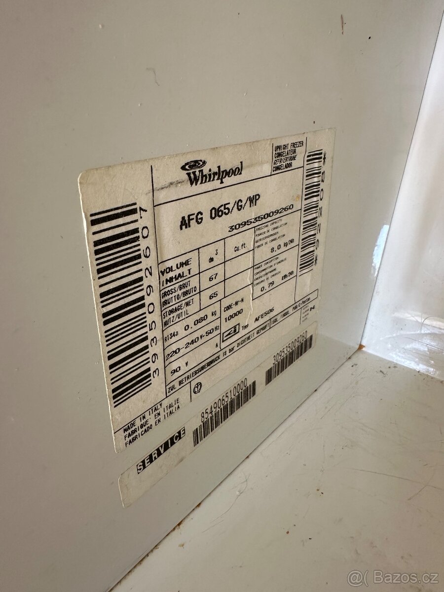 Malý mrazák Whirlpool - 65L - 3