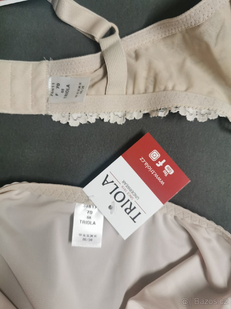 Prodám novou balkónovou podprsenku a kalhotky zn. Triola. - 3