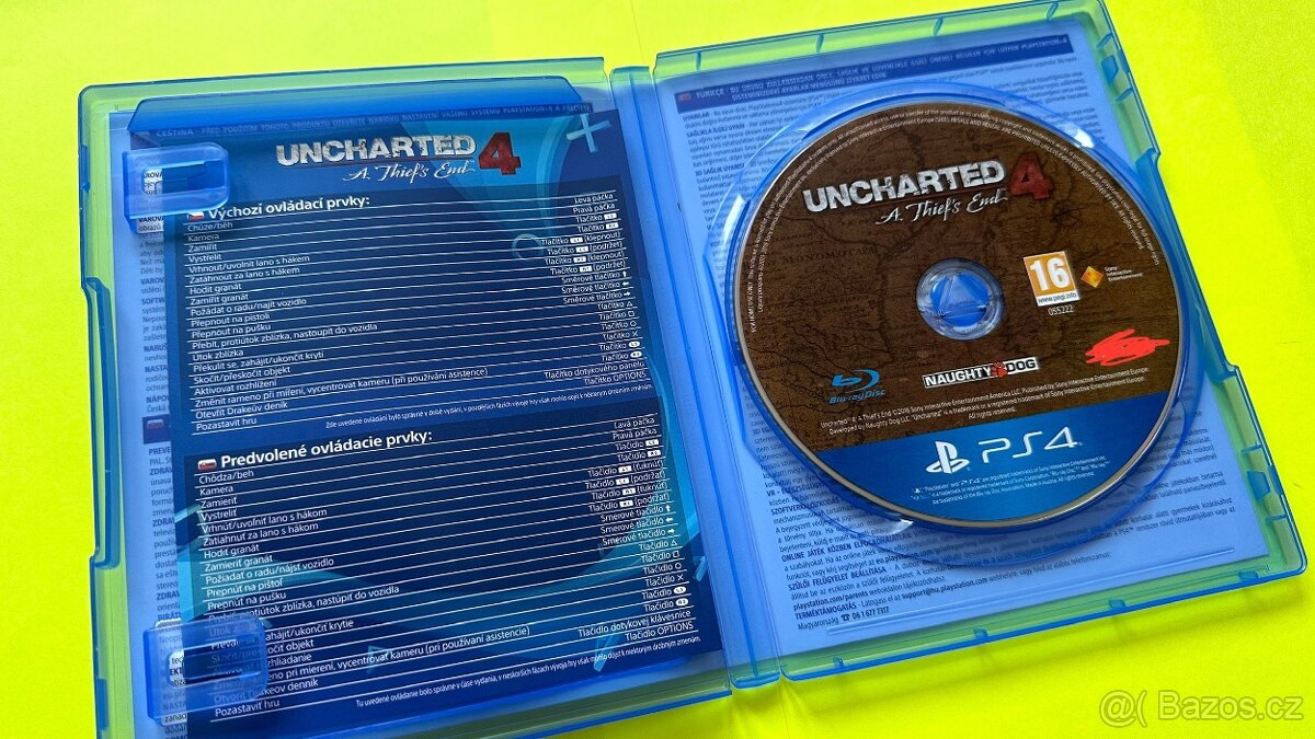 PS4 hra Uncharted 4 - NOVÉ, NEPOUŽITÉ - TOP- - 3