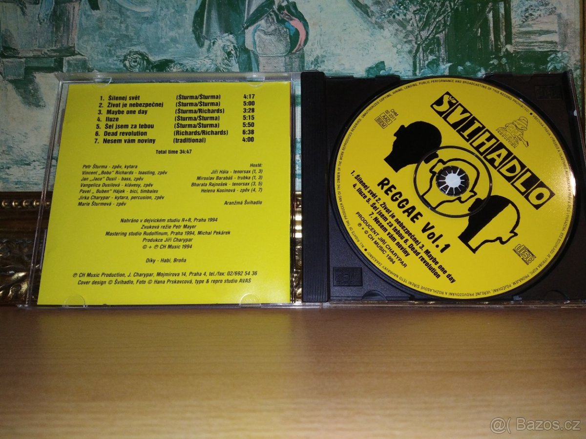 CD Švihadlo Reggae vol.1 - 1994 Jiří Charypar - 3