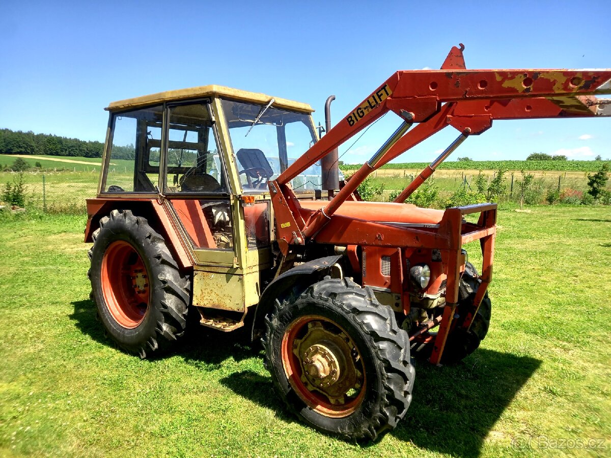 Zetor 6748, čelní nakladač, platné tp, těžká náprava - 3