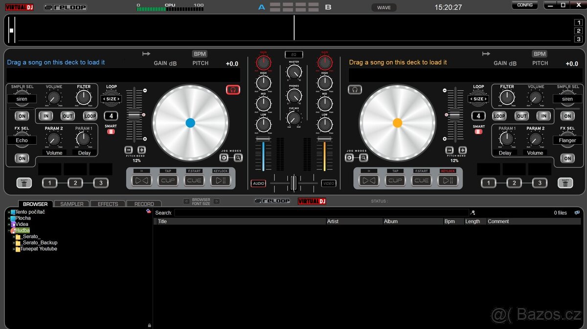 DJ konzole RELOOP Beatmix + licence VirtualDJ - 3