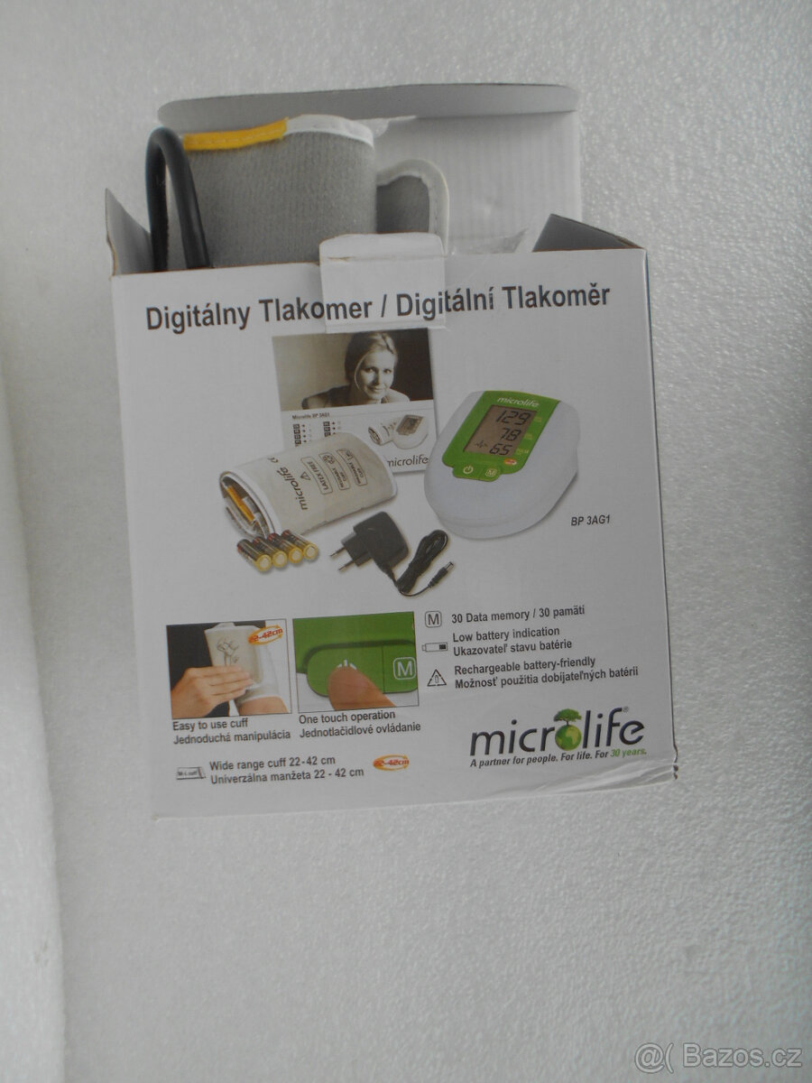 Digitální tlakoměr Microlife. - 3