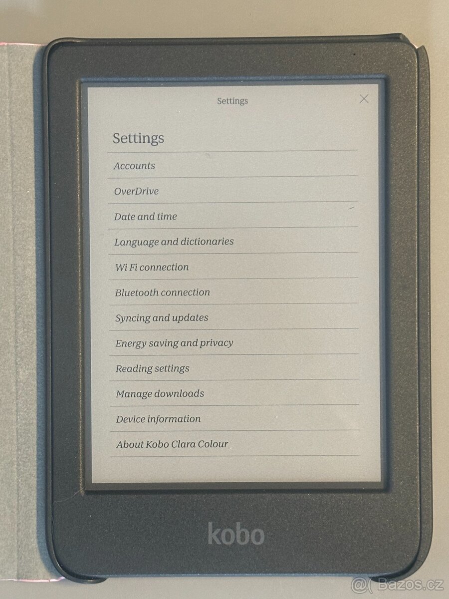 Čtečka knih KOBO CLARA COLOUR 16GB N367 + obal - 3