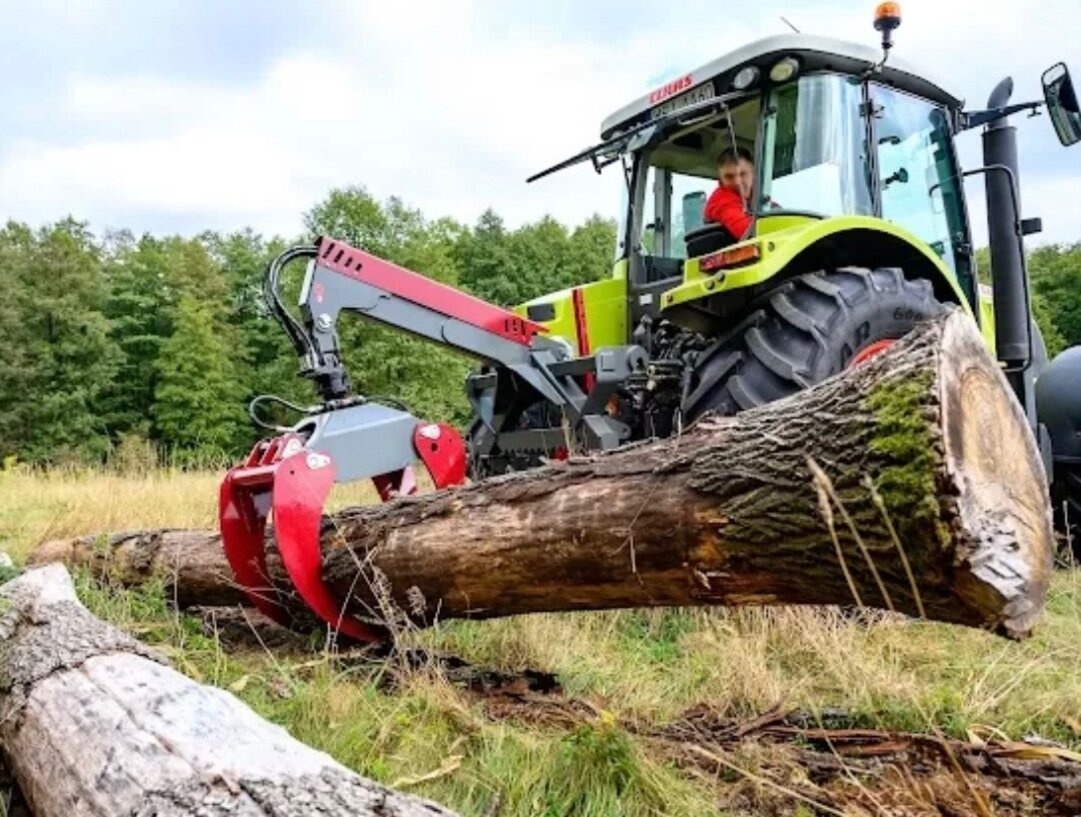 Hydraulické kleště na kulatinu - 3