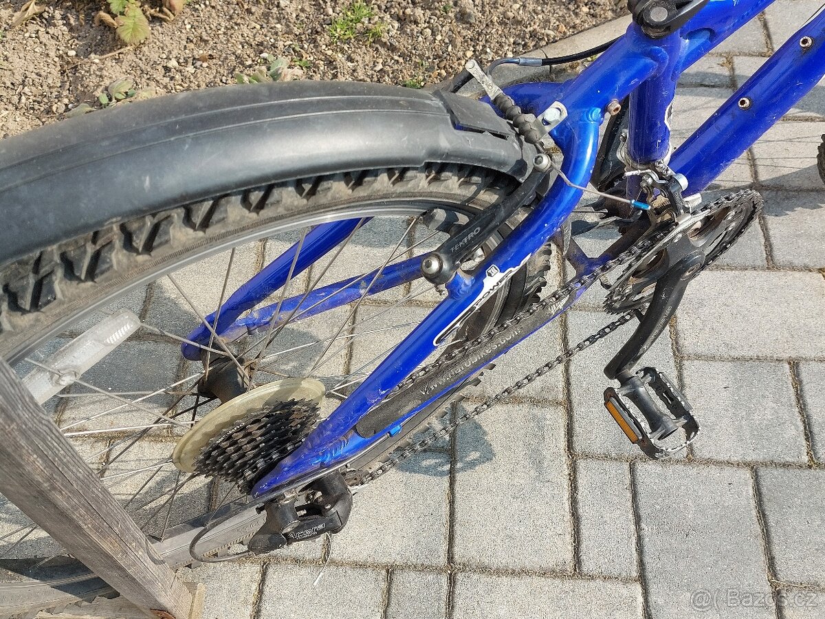 Prodám dětské kolo HARO 24" - modré - 3