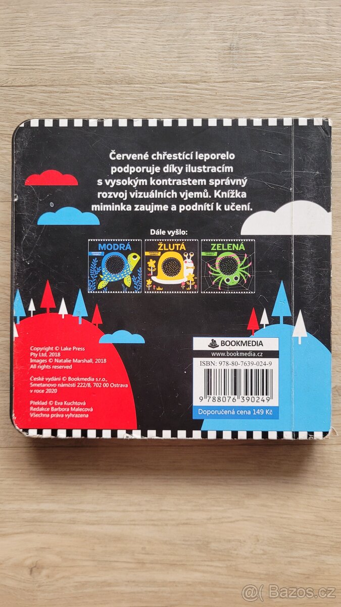 Červená - Kontrastní leporelo - 3