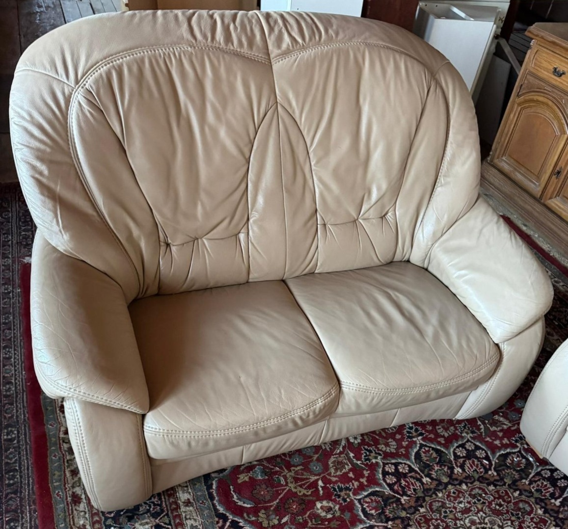 Kožená sedací souprava 2+2,5988 - 3