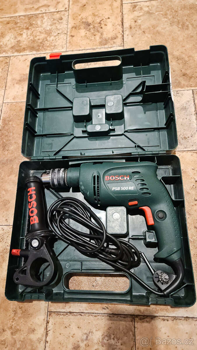 Příklepová vrtačka Bosh PSB 500 RE - 3