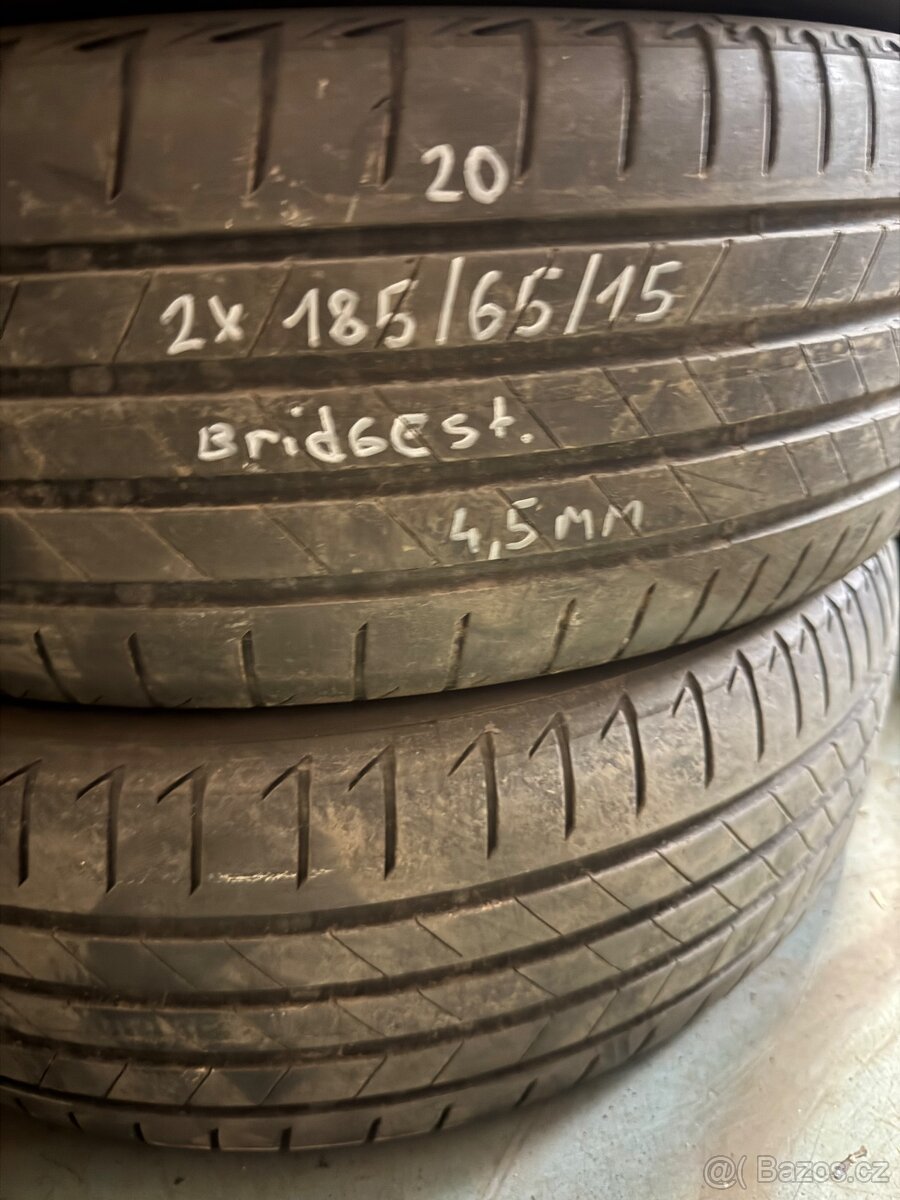 4x letní pneu r15 185/65/15 - 3