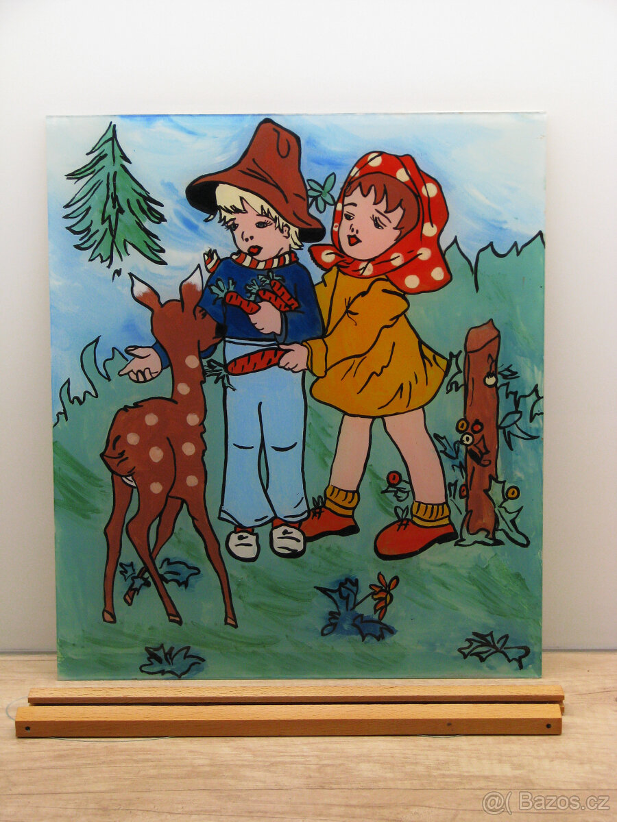 Dětské obrázky na zeď 2 ks - 3