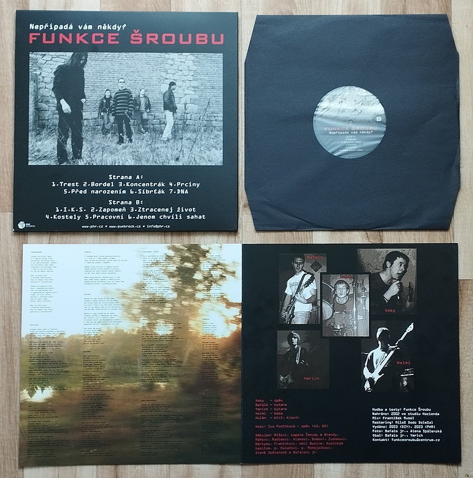 Funkce Šroubu – Nepřipadá vám někdy? (LP) - 3