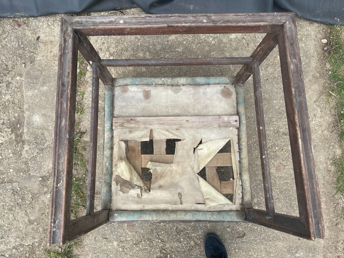 Starožitný nábytek – historismus – sedačka a křeslo - 3