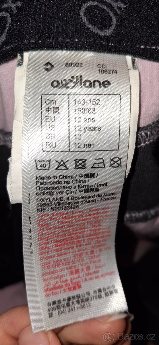 Dětské rajtky Fouganza 12-14 let - 3