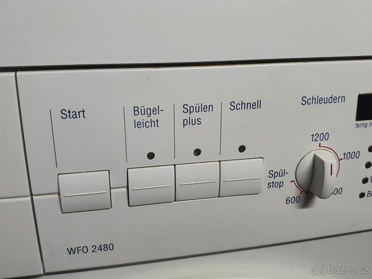 6kg pěkná značková pračka Bosch, úsporná A+ dovoz - 3