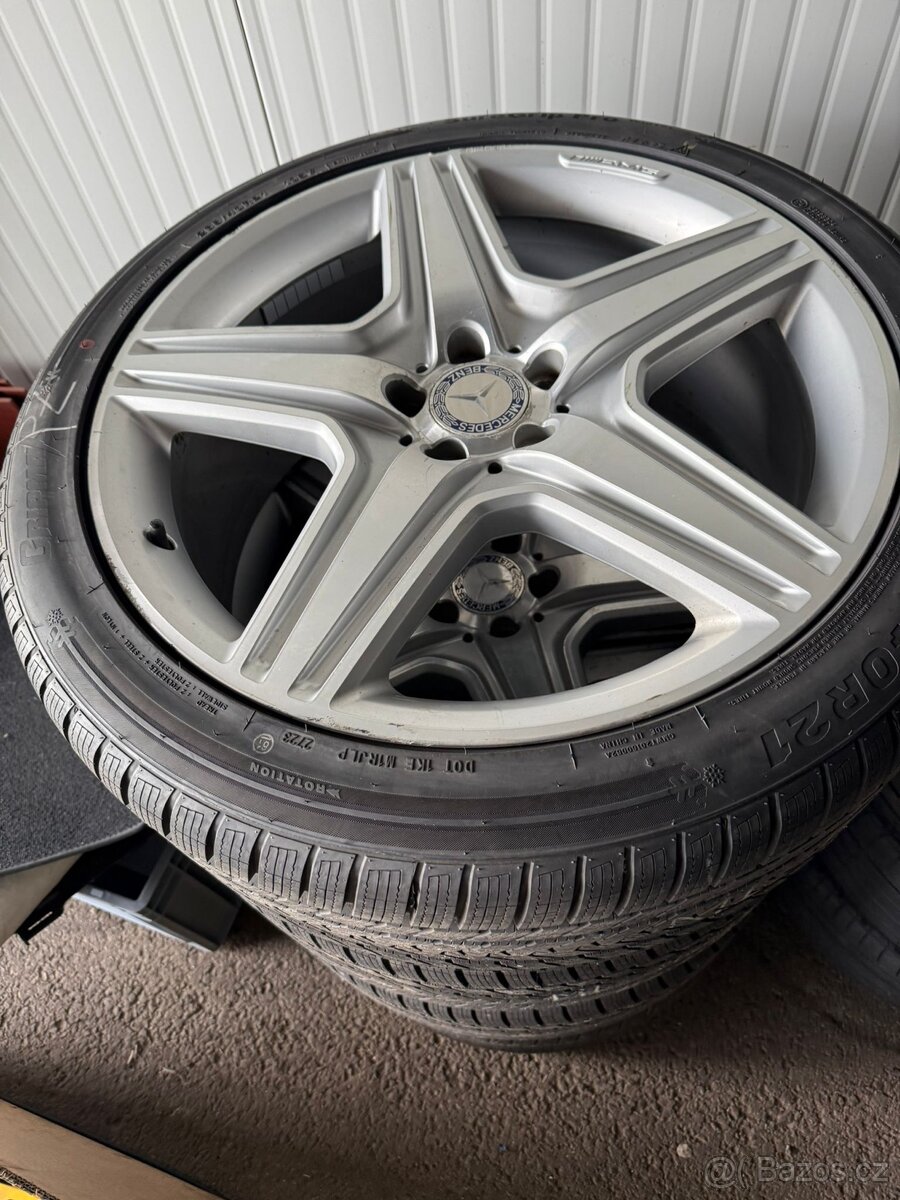 ALU sada zimní Mercedes AMG R21 W164 originální - 3