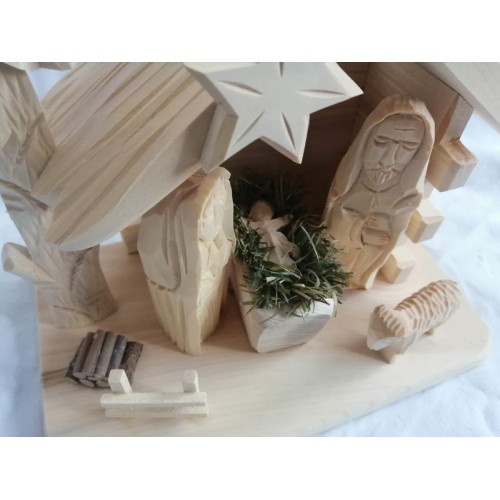 Dřevěný betlém 14D1 - 3
