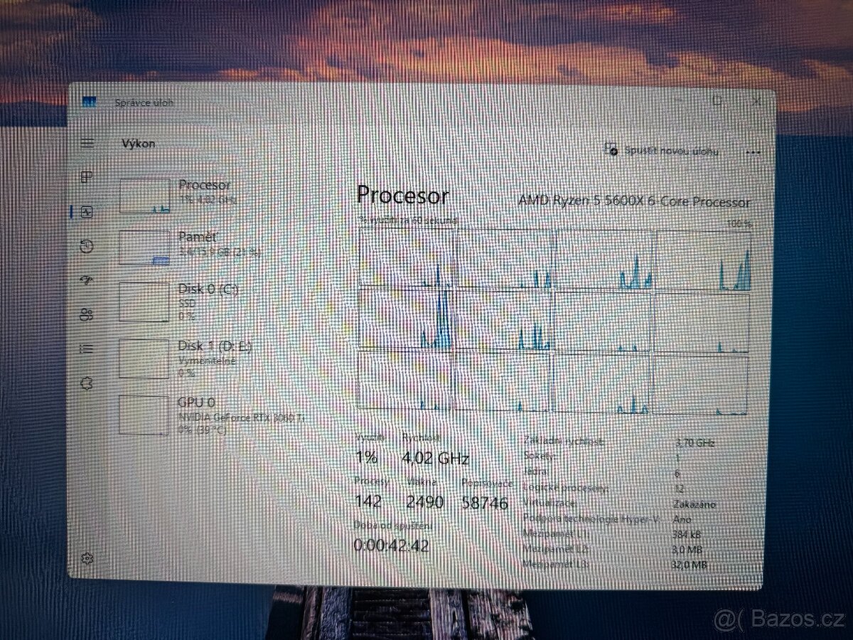 Herní PC | Ryzen 5 5600x, RTX 3060 Ti, 16GB, 1TB SSD - 3
