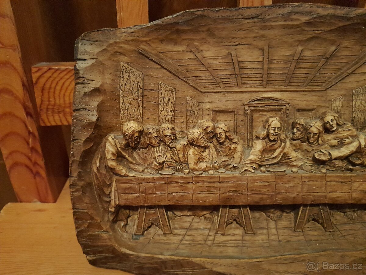 Poslední večeře Páně oltář Kristus Kalvárie (1025M) - 3