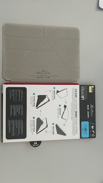 Original Pipetto Origami no1 iPad Air 10.9" 4g./ 5.g. RED - 3