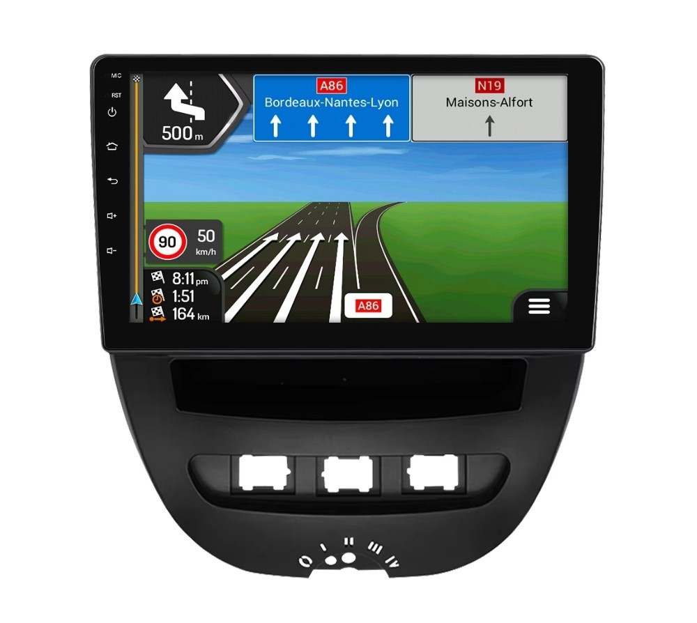 10" TOYOTA AYGO - ANDROID 14 - GPS autorádio - 3