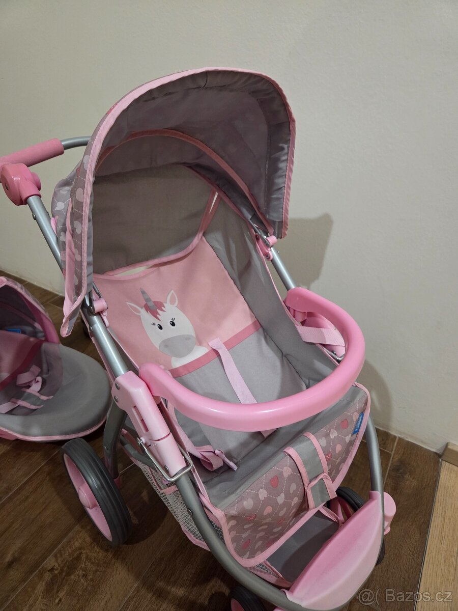 Kočarek pro panenky s vajíčkem - 3