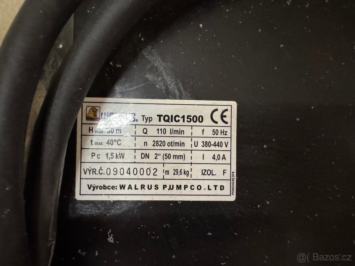 AUTOMATICKÁ VODÁRNA WALRUS 380 - 440V - 3