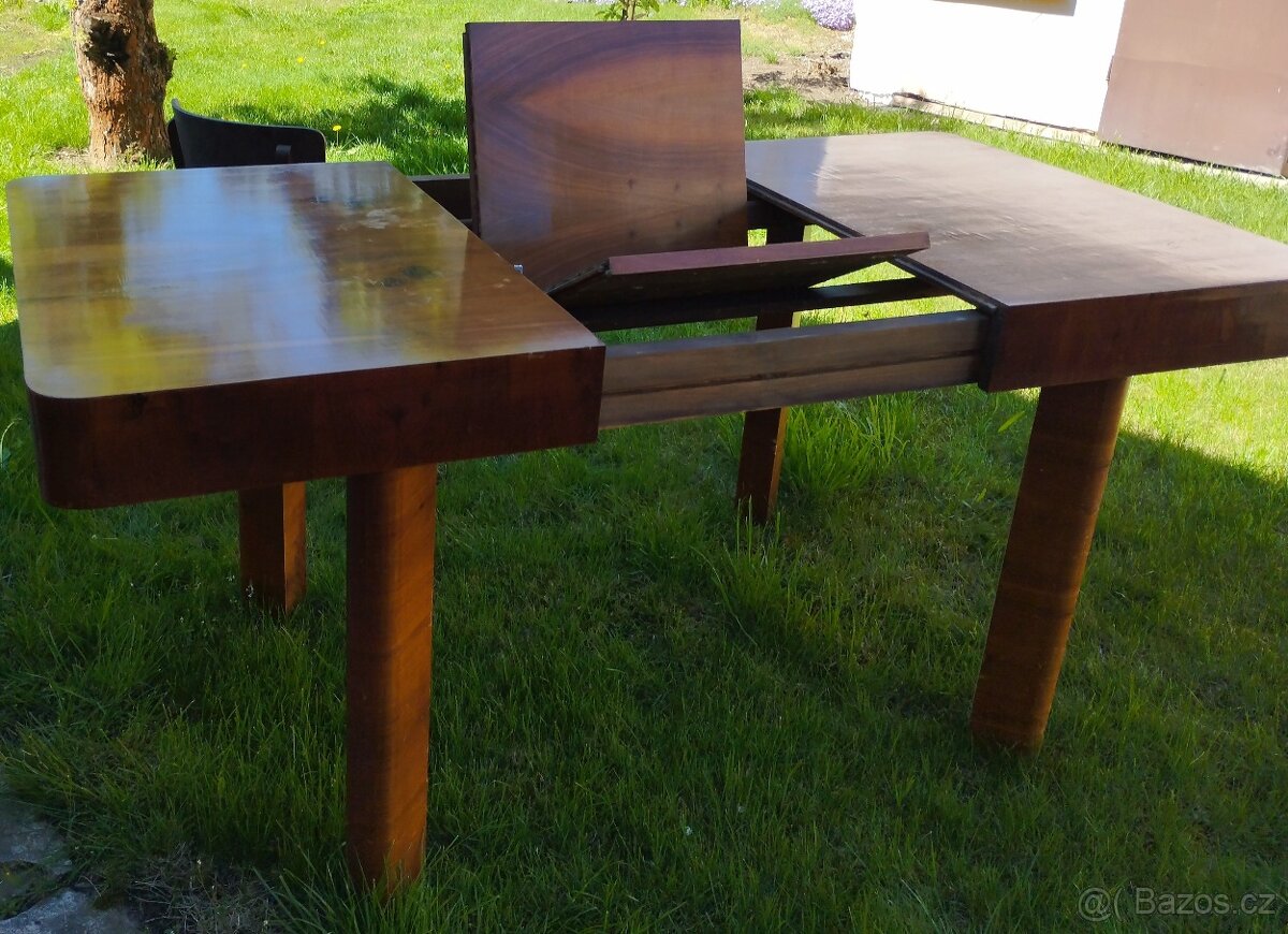 Jídelní stůl Art-deco a sojací lampa - 3