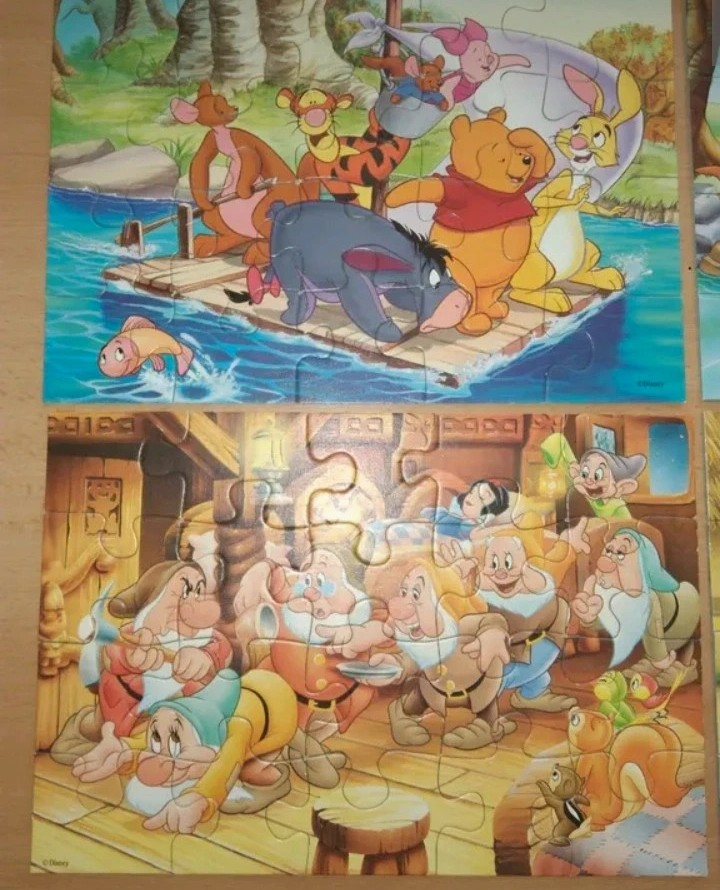 Puzzle Disney - 4 obrázky - 3