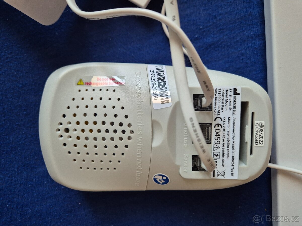 Monitor dechu Babysense 2 Pro bílý - 3