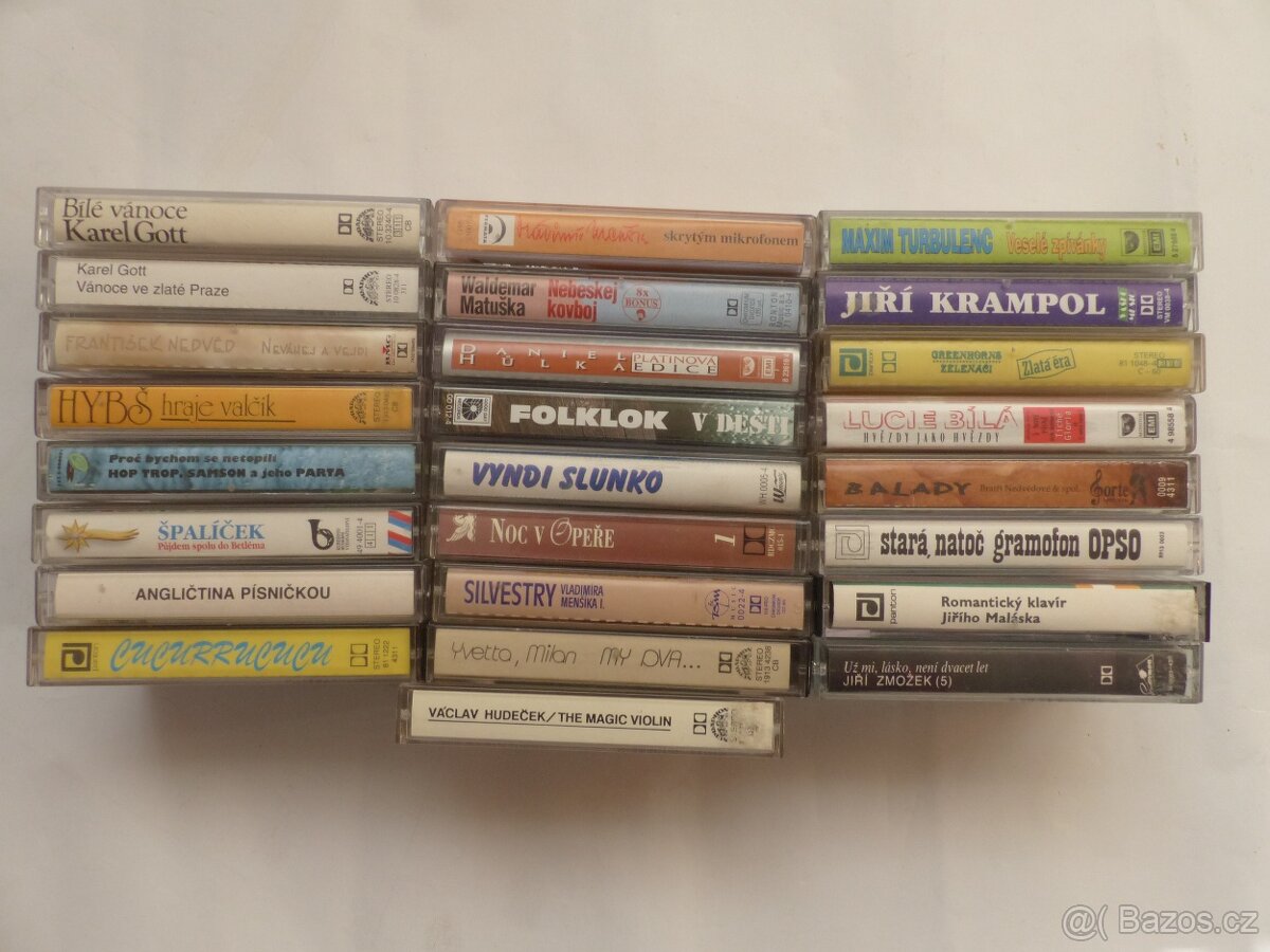 České magnetofonové kazety - viz foto - 3