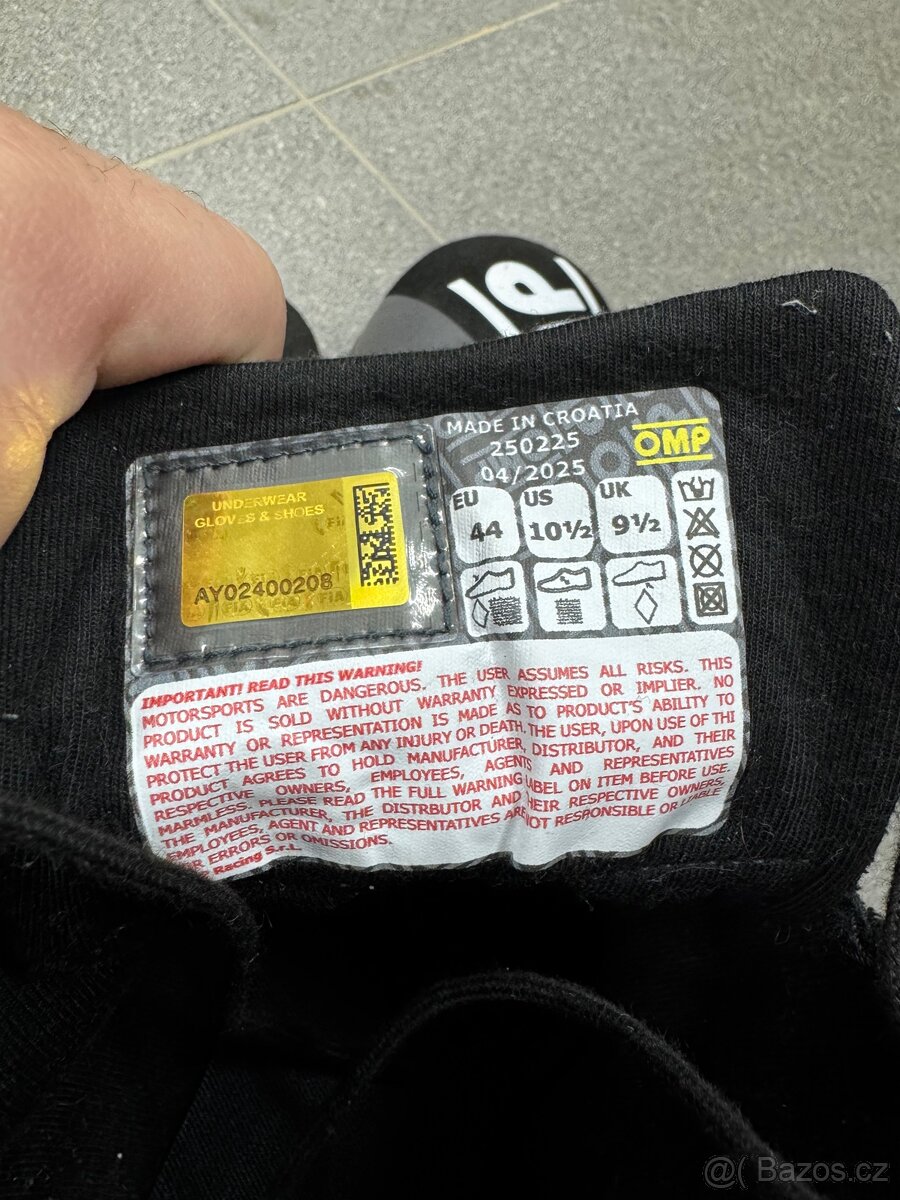 Závodní boty OMP - 3